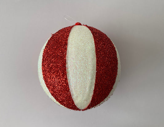 Giant Peppermint Candy Bauble