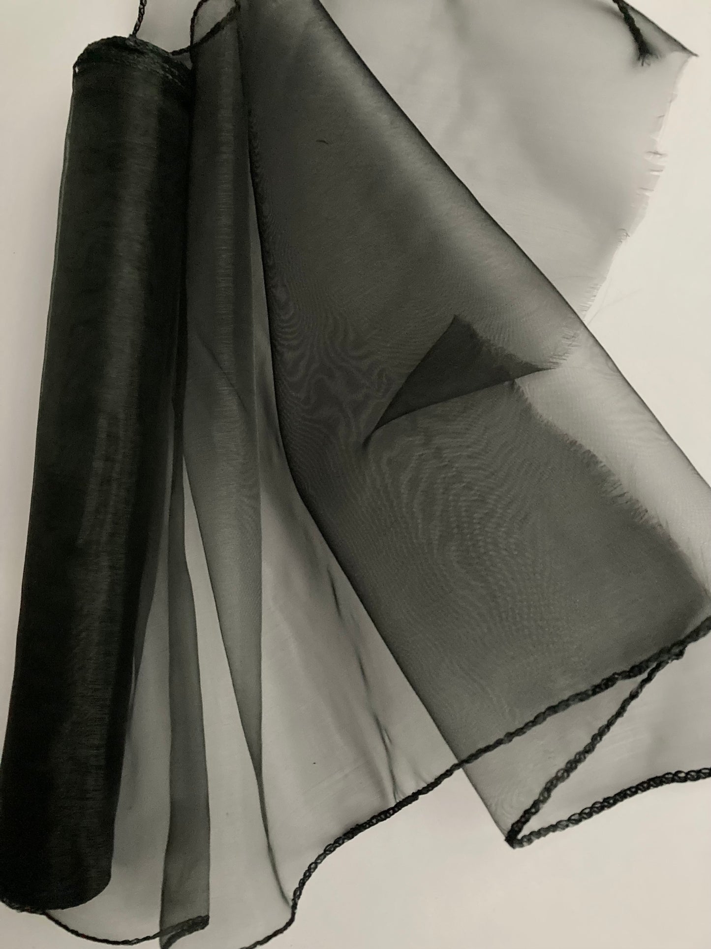 10yrd Black Organza Roll