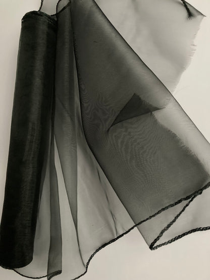 10yrd Black Organza Roll