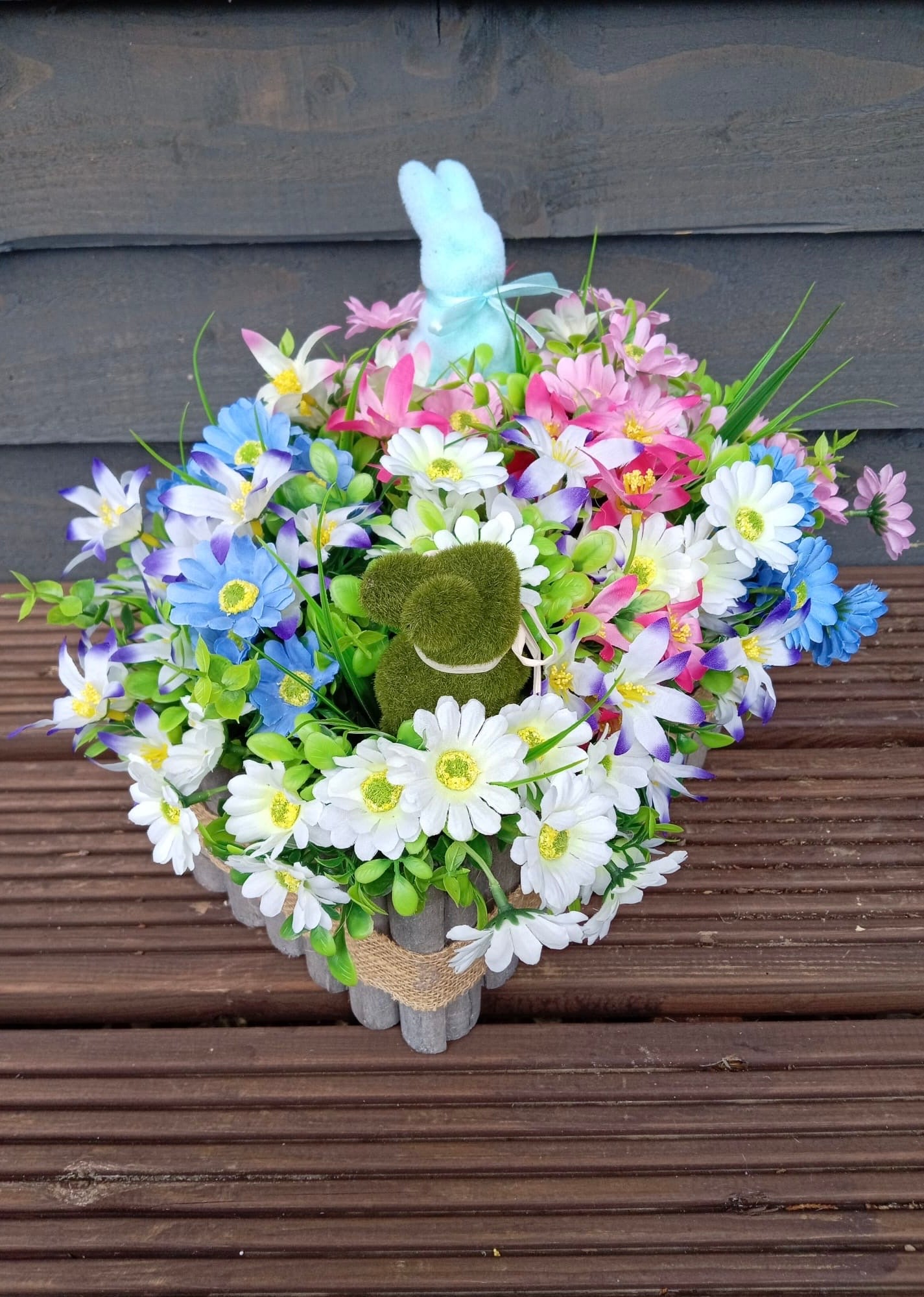 Easter Wooden Planter
