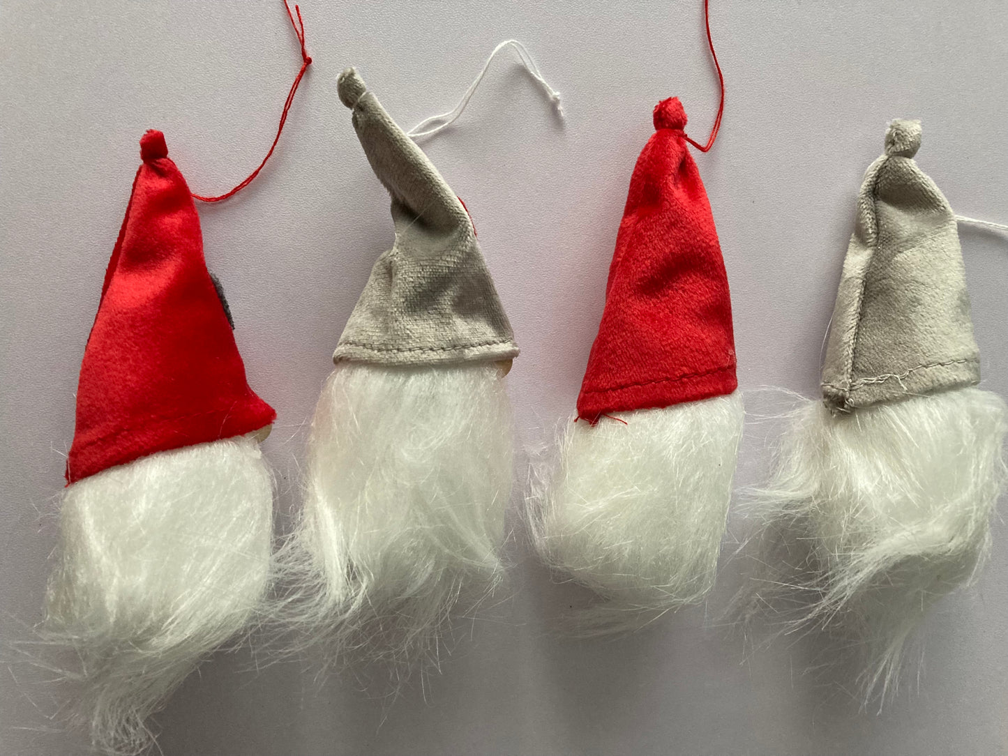 4 Small Gonk Hanging Decorations