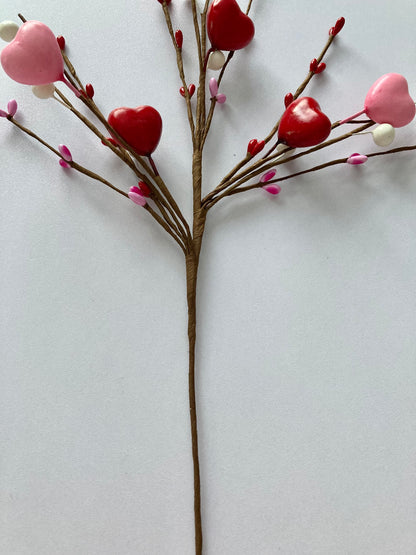Valentine Heart Pick