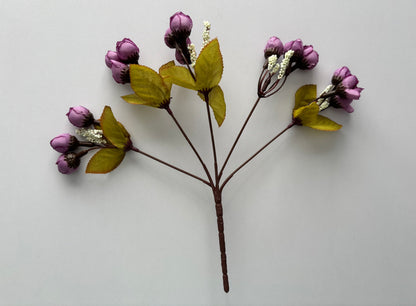 Purple Rosebud Bunch