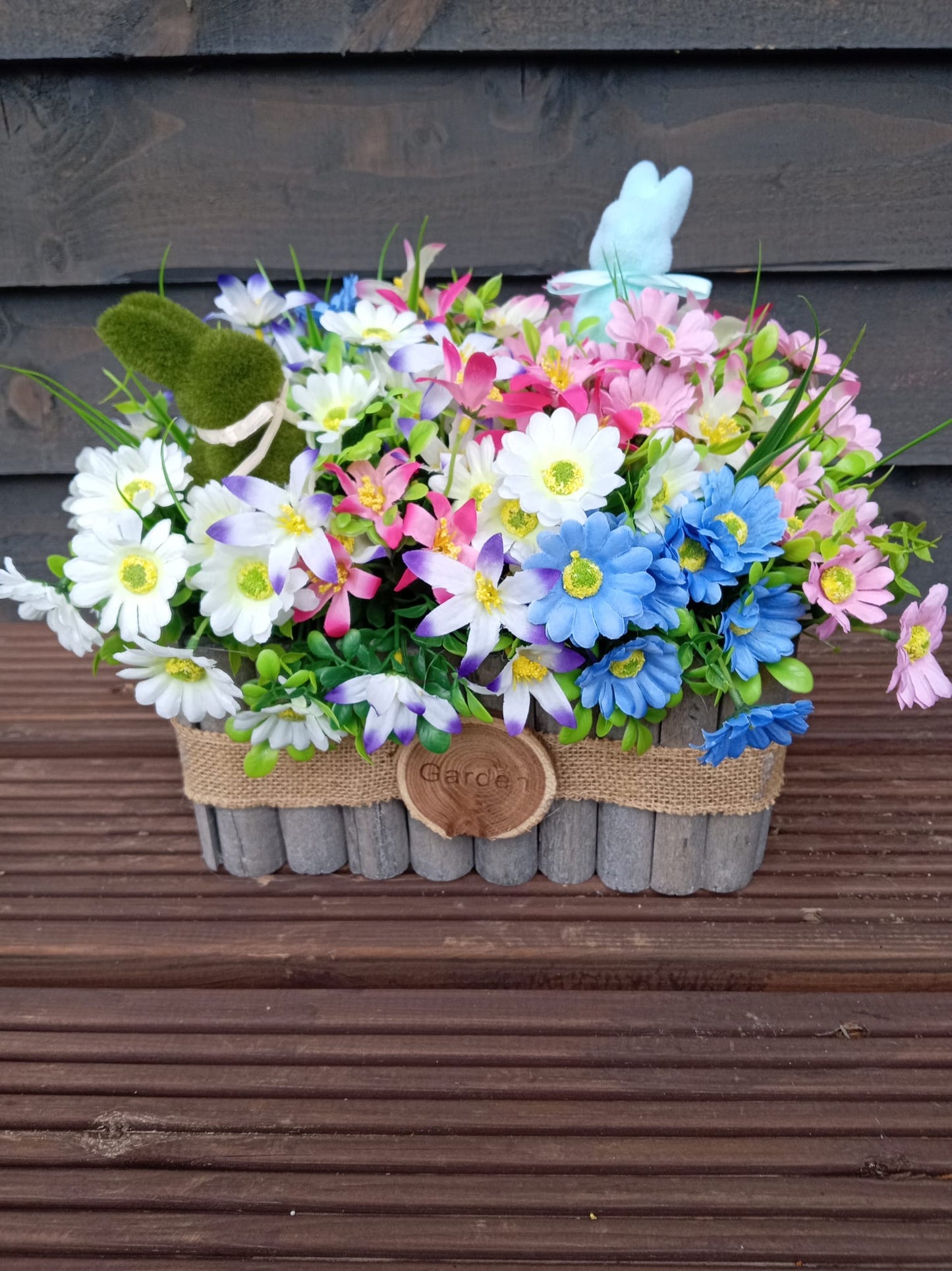 Easter Wooden Planter