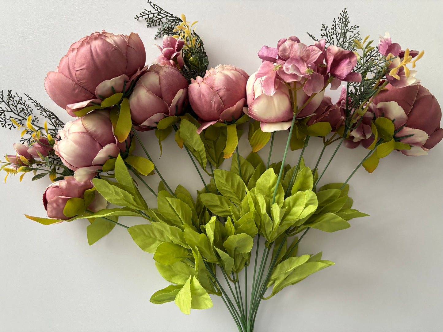 Large Purple Peony & Hydrangea Bunch