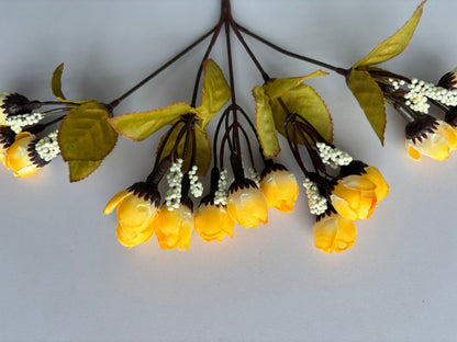 Yellow Rosebud Bunch