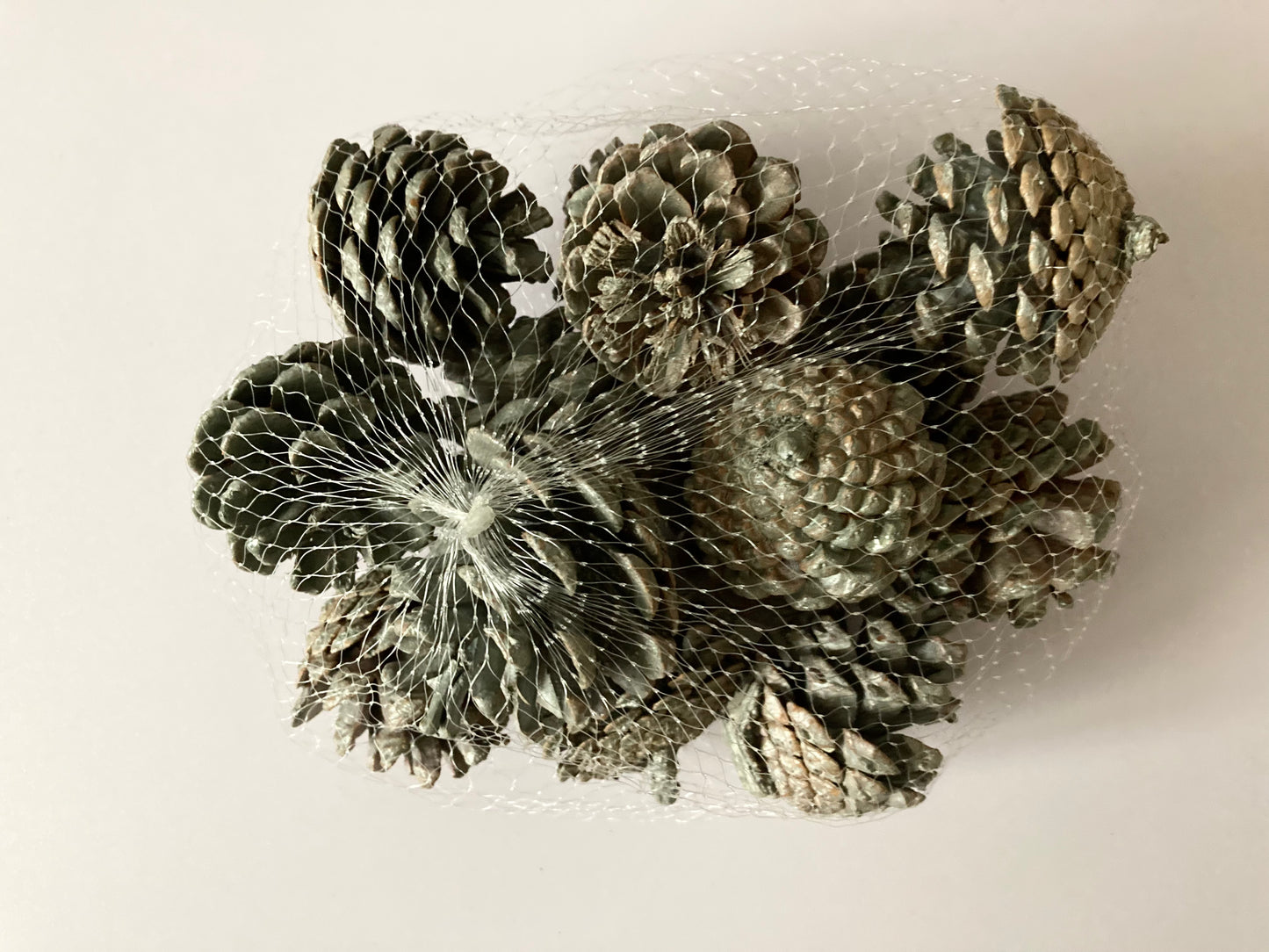 Grey Pinecone Bag