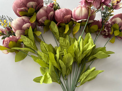 Large Purple Peony & Hydrangea Bunch