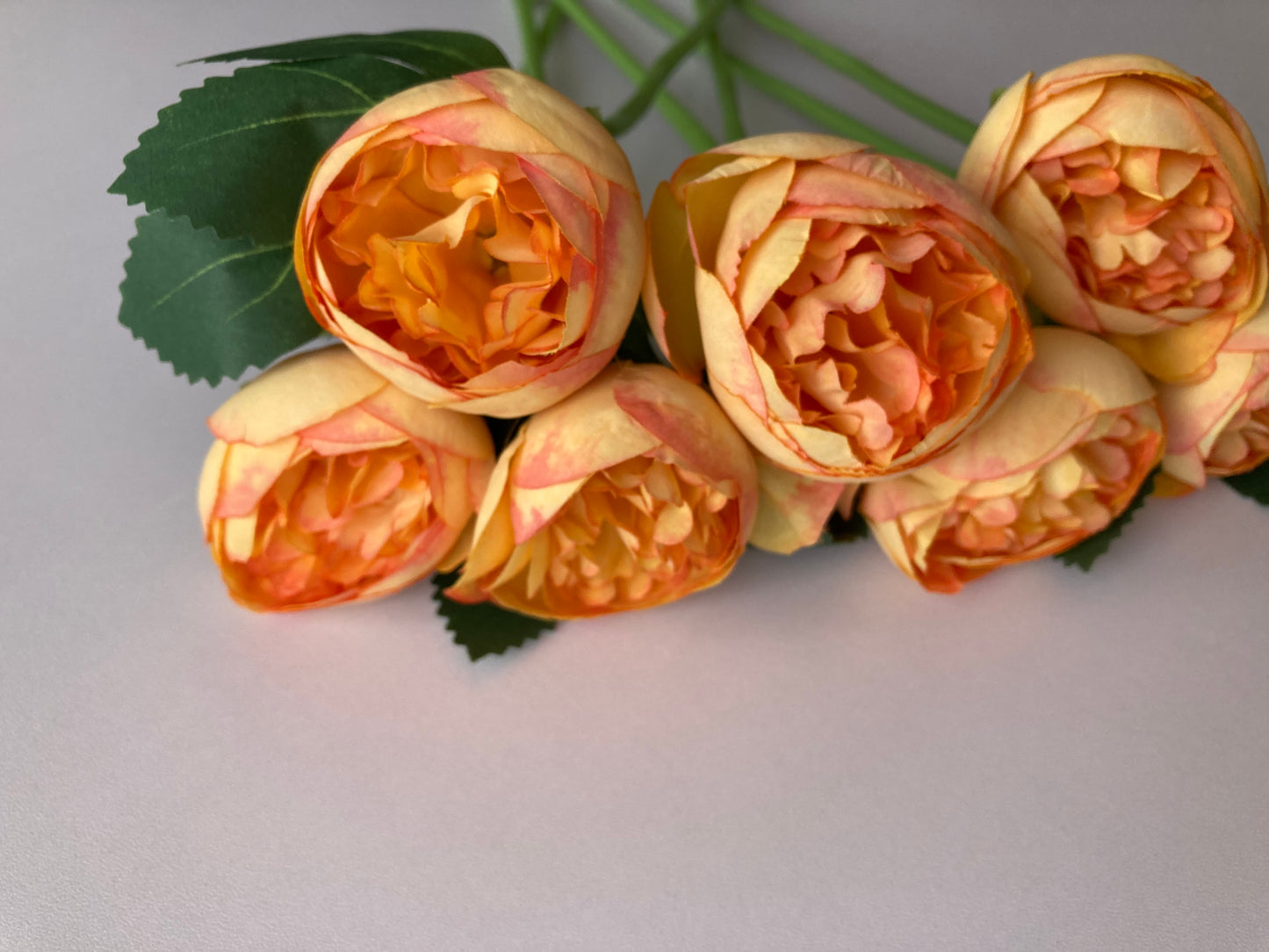 Orange Peony Bunch