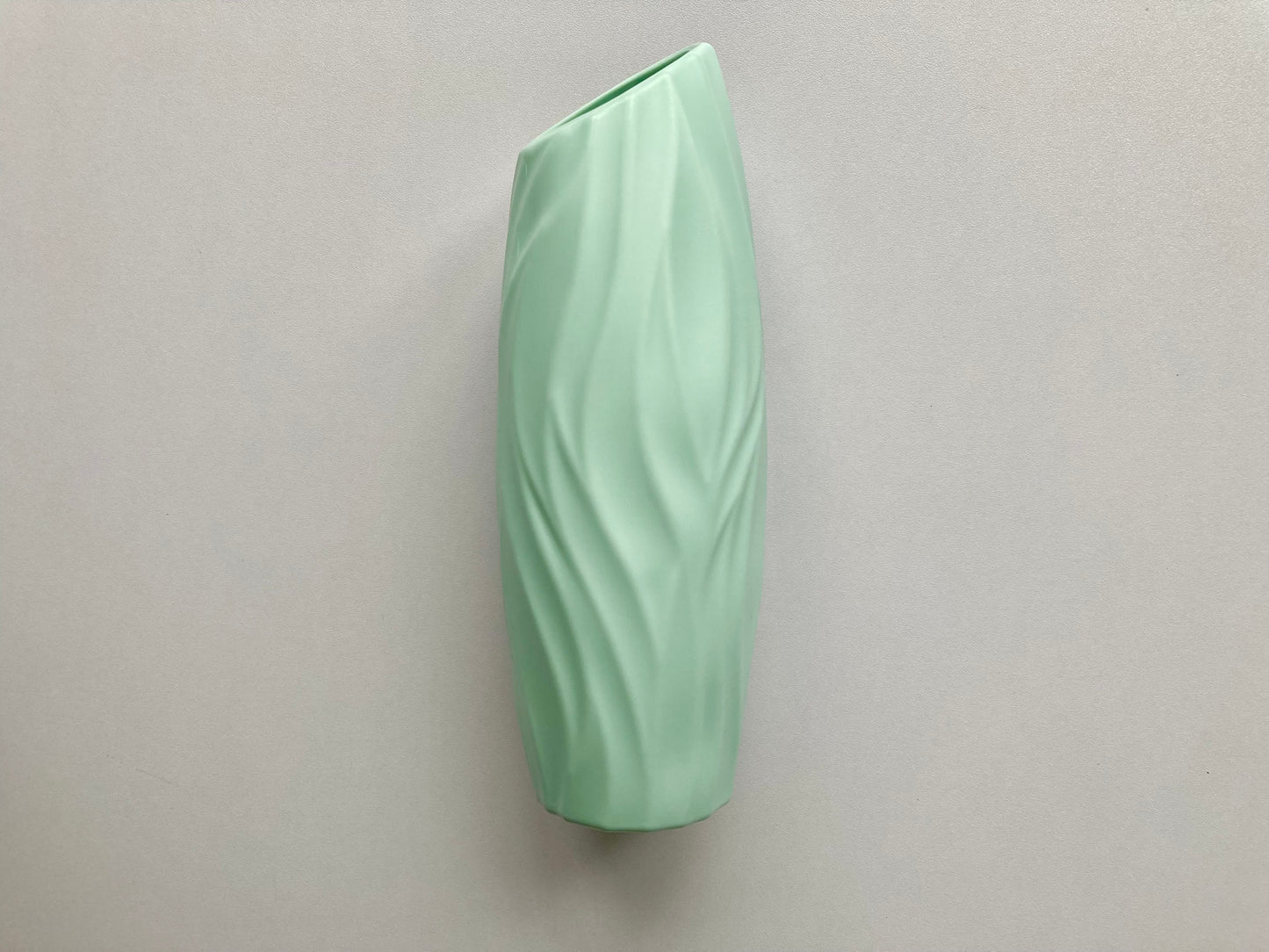 Mint Green Tall Vase