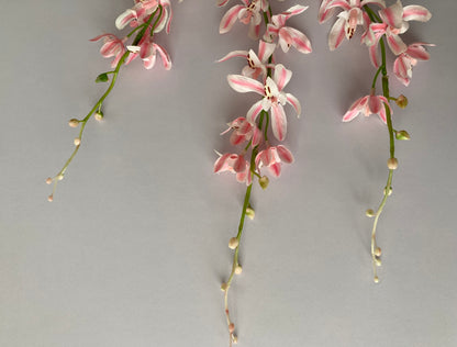 Pink & White Faux Trailing Flower