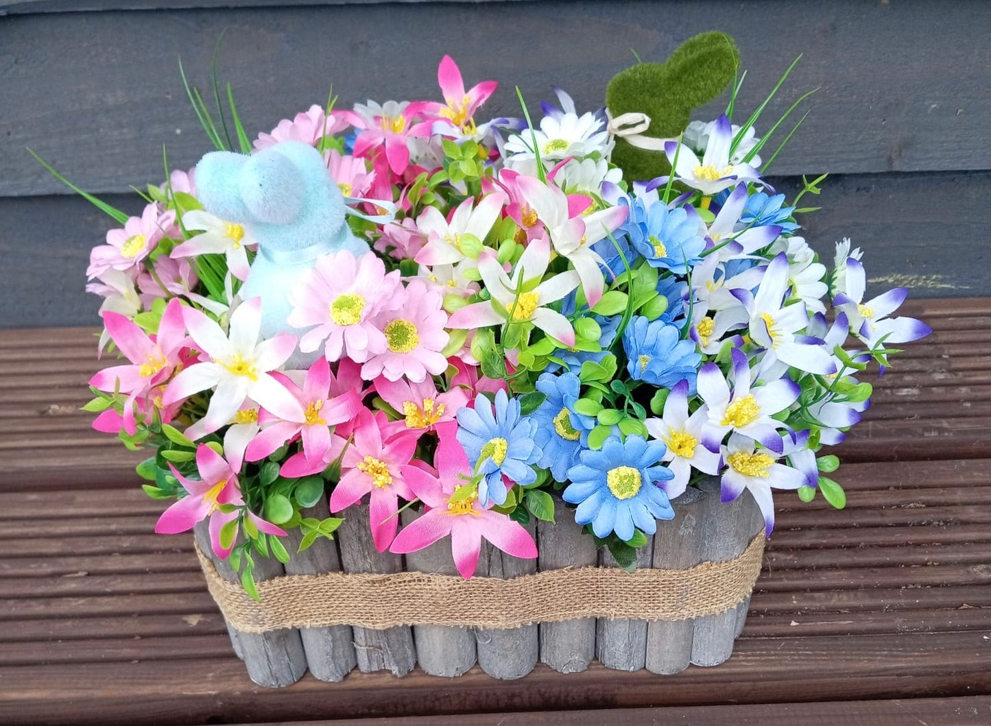 Easter Wooden Planter