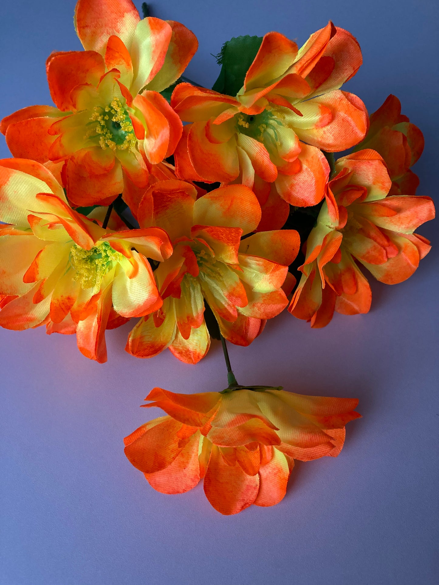 Orange & Yellow Dahlia Bunch