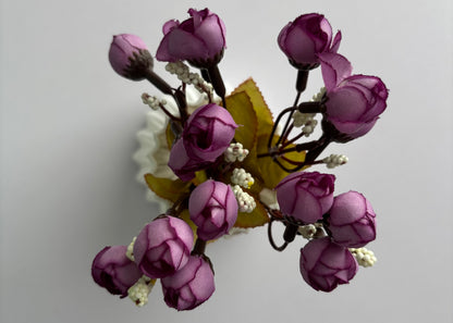 Purple Rosebud Bunch