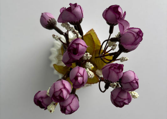 Purple Rosebud Bunch