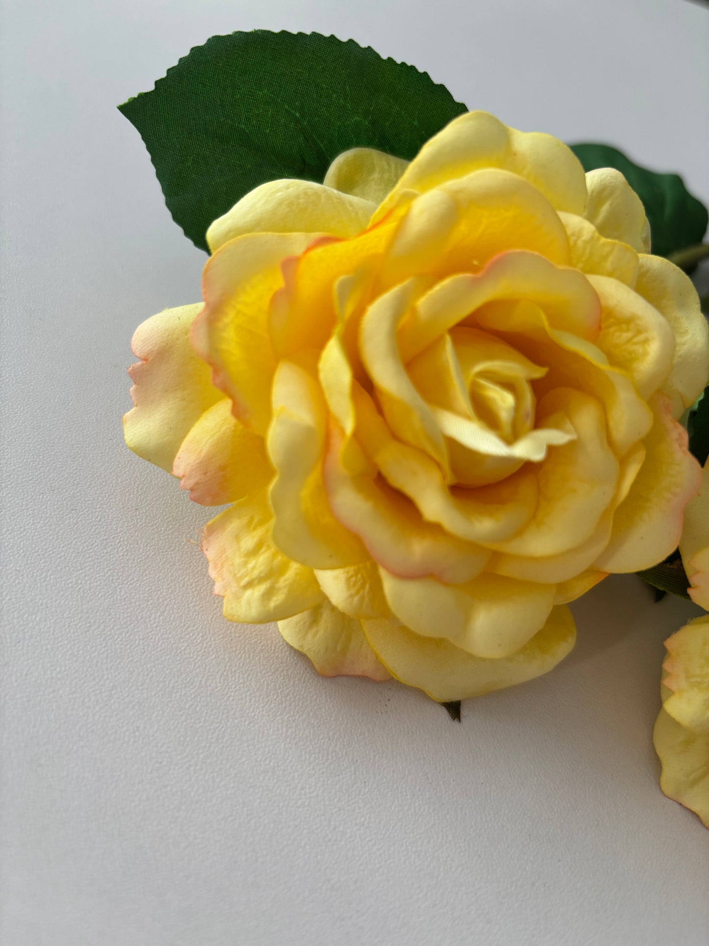 Real Touch Yellow Rose Stem