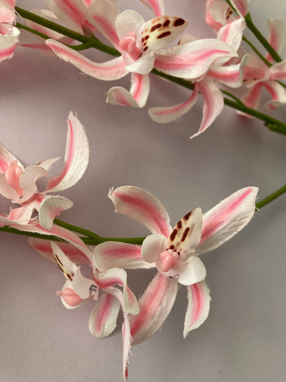 Pink & White Faux Trailing Flower