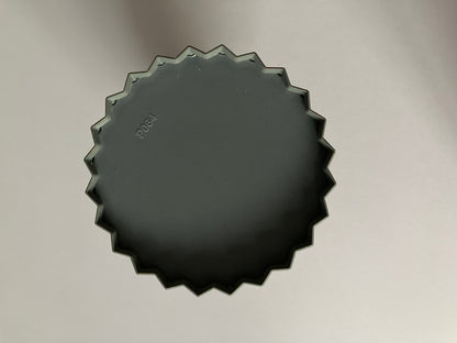 Dark Grey Geometric Style Vase