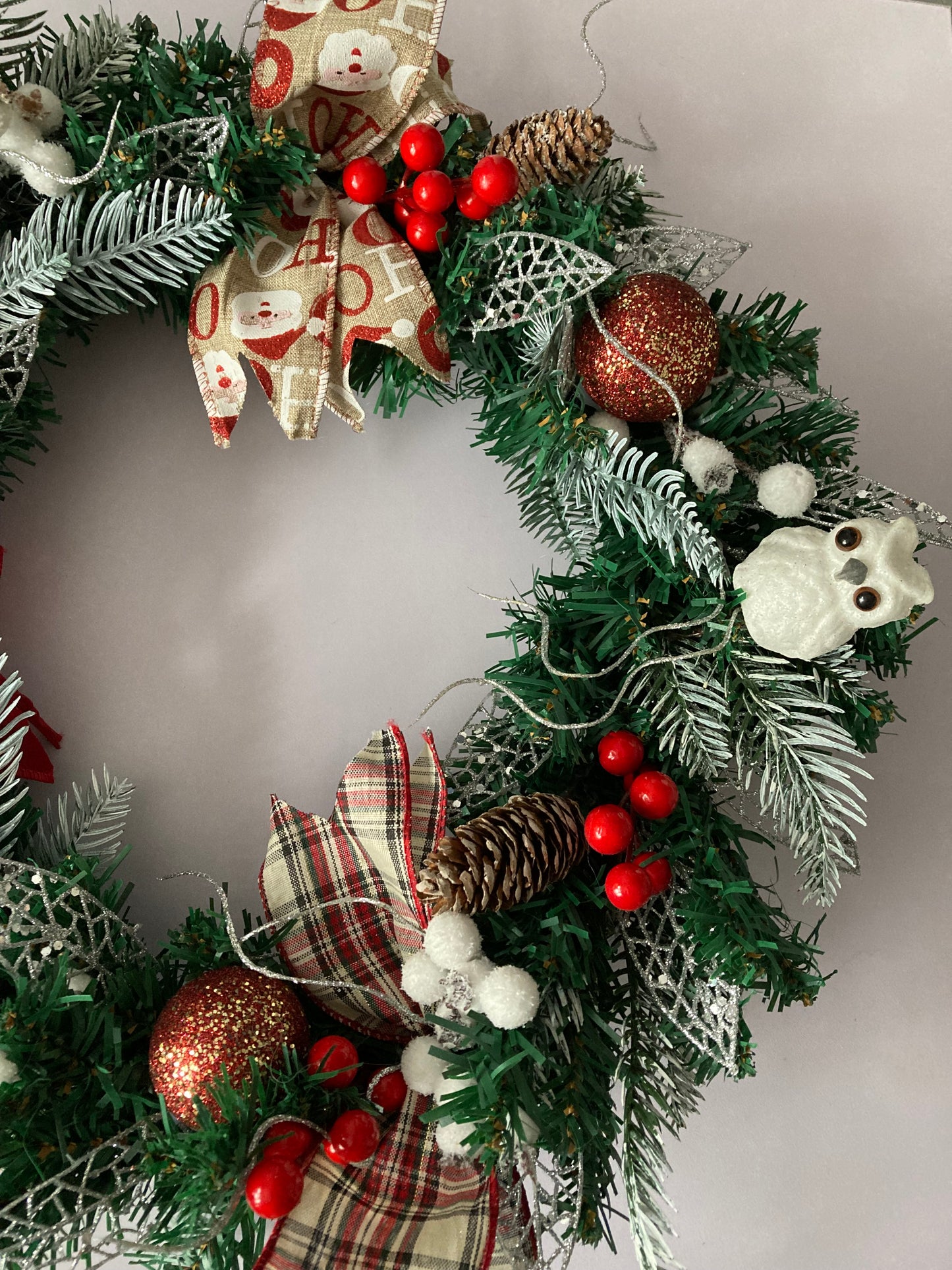 45cm Festive Wreath