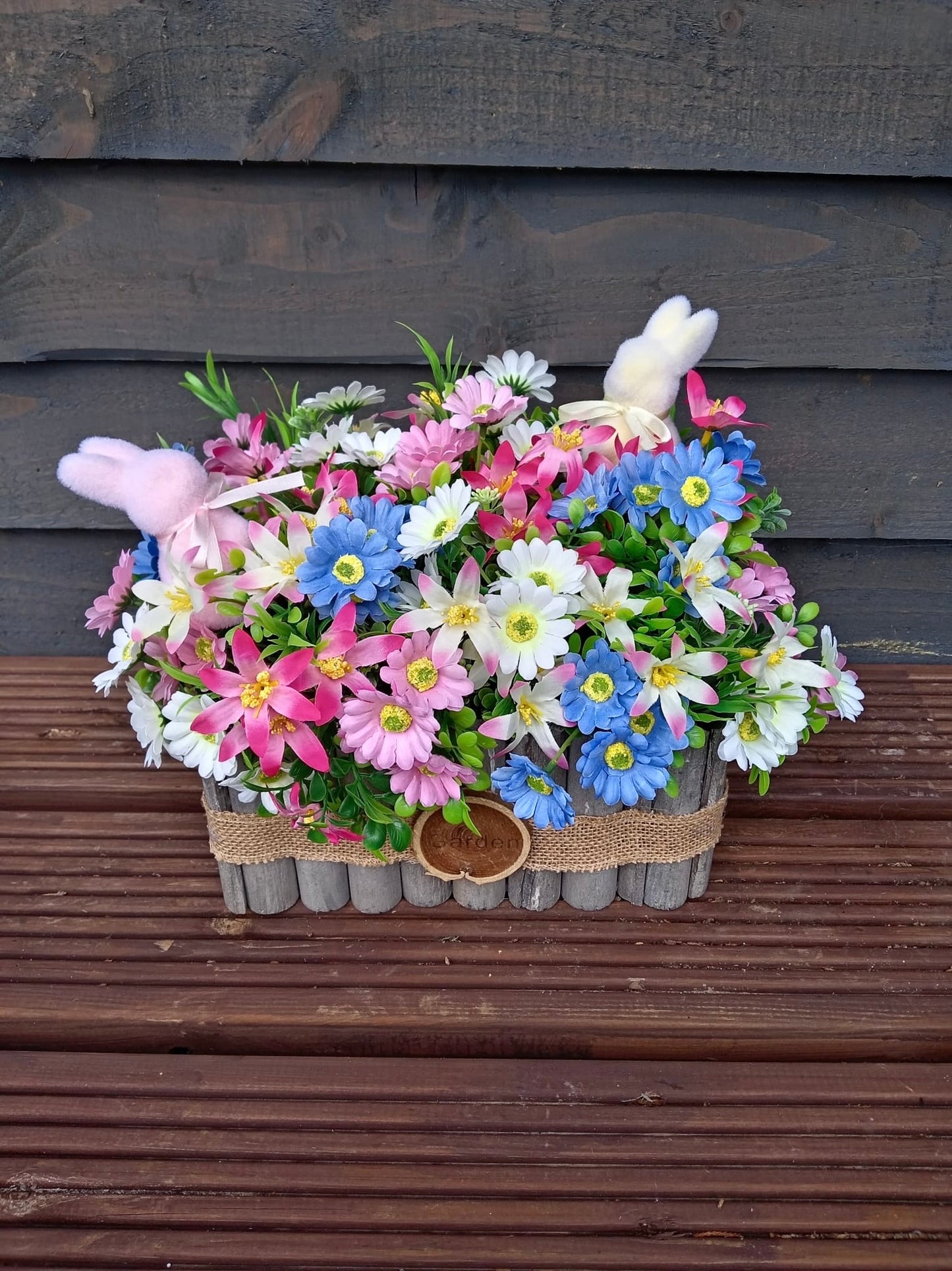 Easter Wooden Planter
