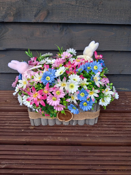 Easter Wooden Planter