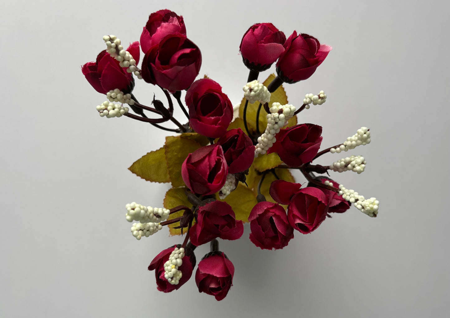 Dark Pink Rosebud Bunch