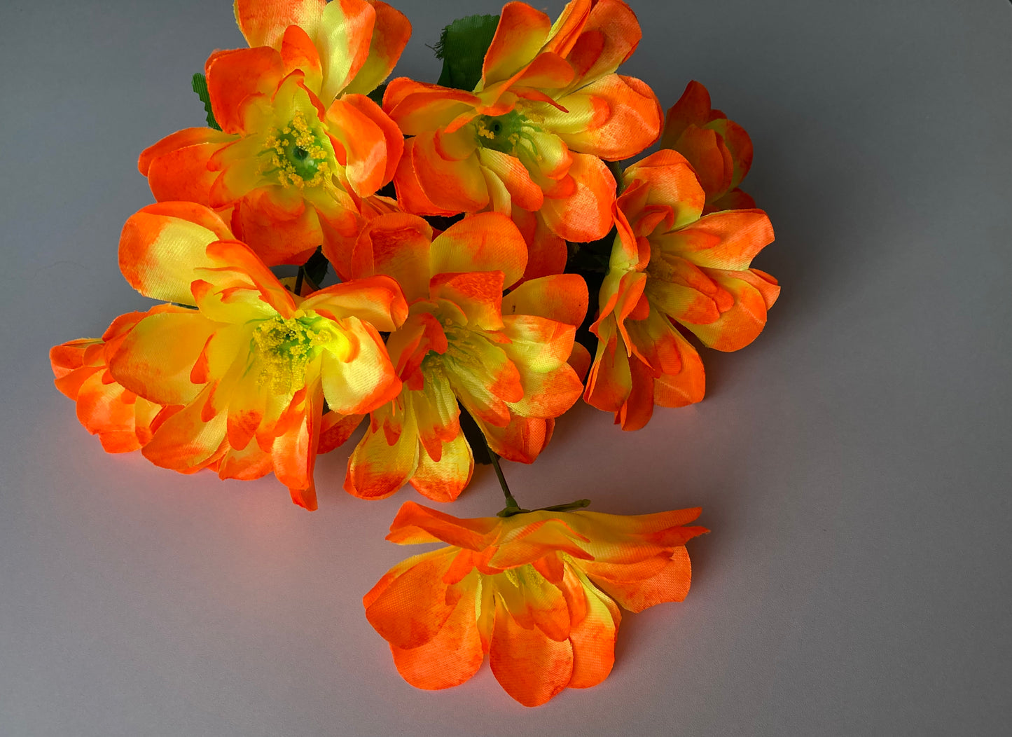 Orange & Yellow Dahlia Bunch