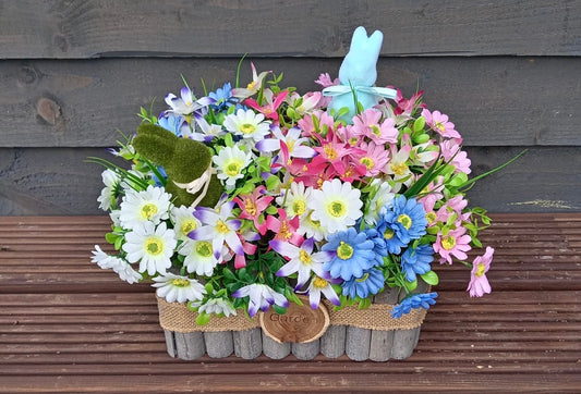 Easter Wooden Planter