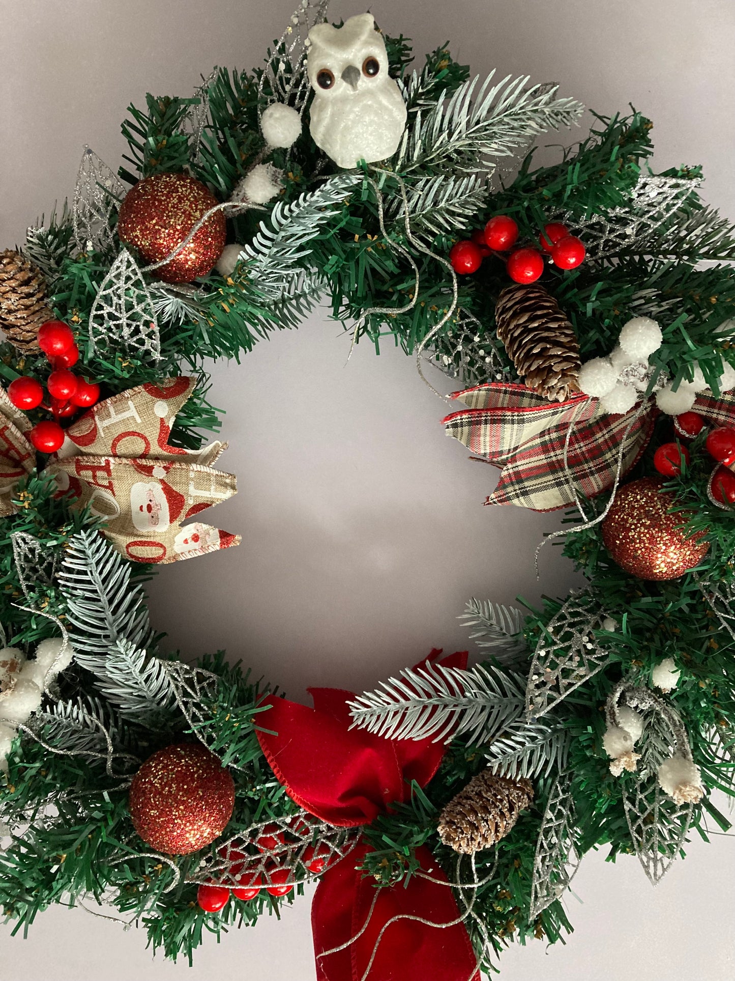 45cm Festive Wreath