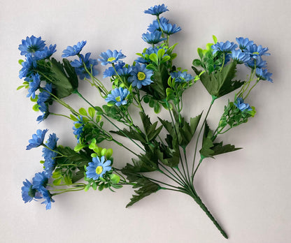 Blue Daisy Bunch