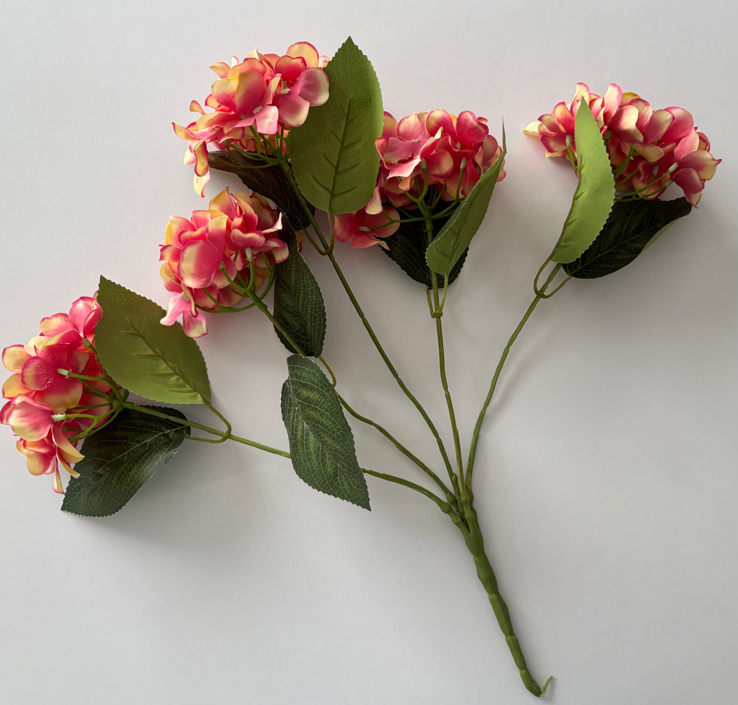 Large Pink/Peach Hydrangea Bunch