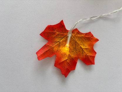 Maple Leaf Light Garland