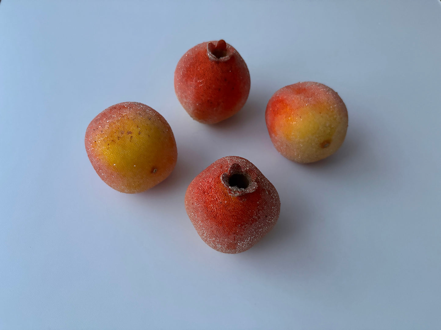 4 Sugar Beaded Pomegranate