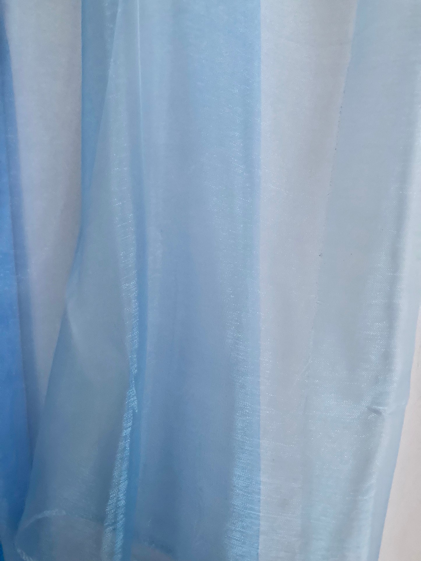 10yrd Blue Organza Roll