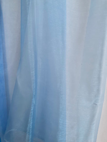 10yrd Blue Organza Roll