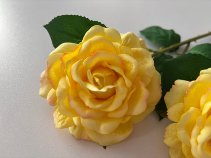 Real Touch Yellow Rose Stem