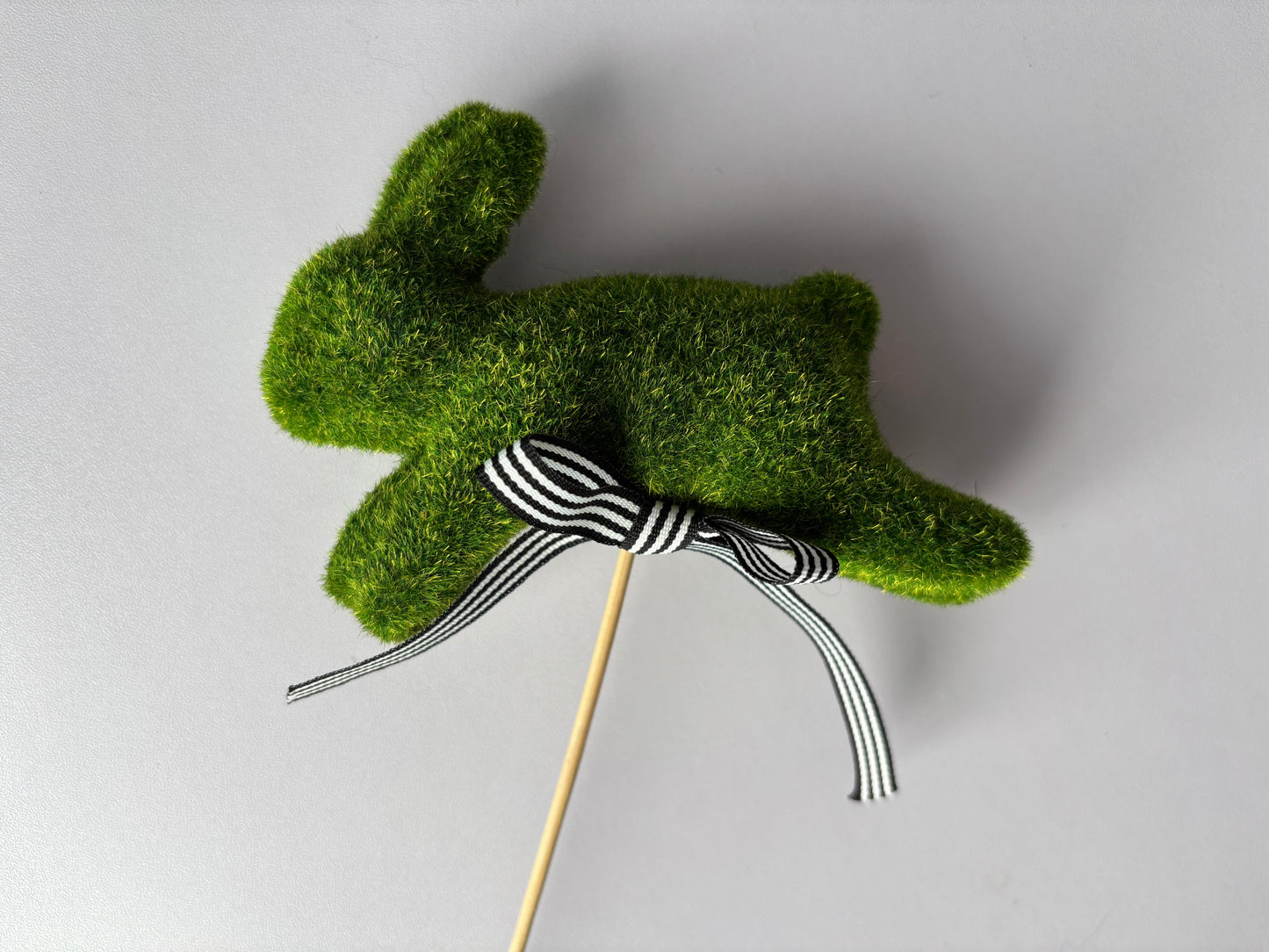 Flocked Bunny Pick