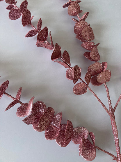 Rose Gold Large Eucalyptus Spray