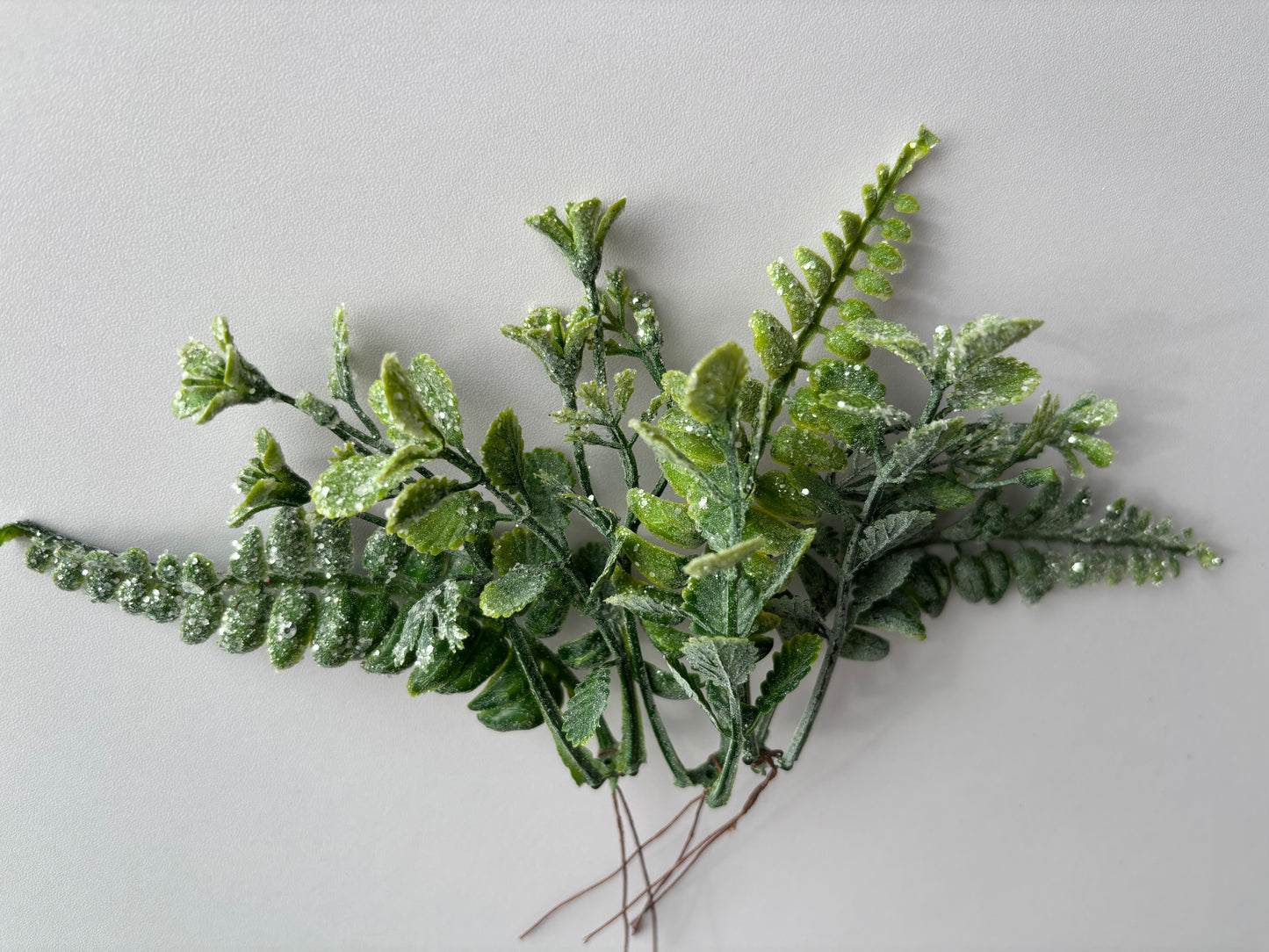 3 Frost Foliage Stem Bunch