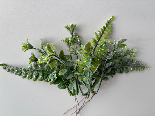 3 Frost Foliage Stem Bunch
