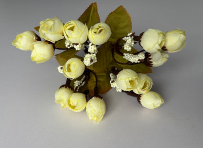 Ivory Rosebud Bunch