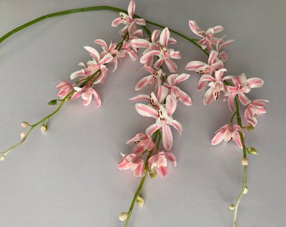 Pink & White Faux Trailing Flower