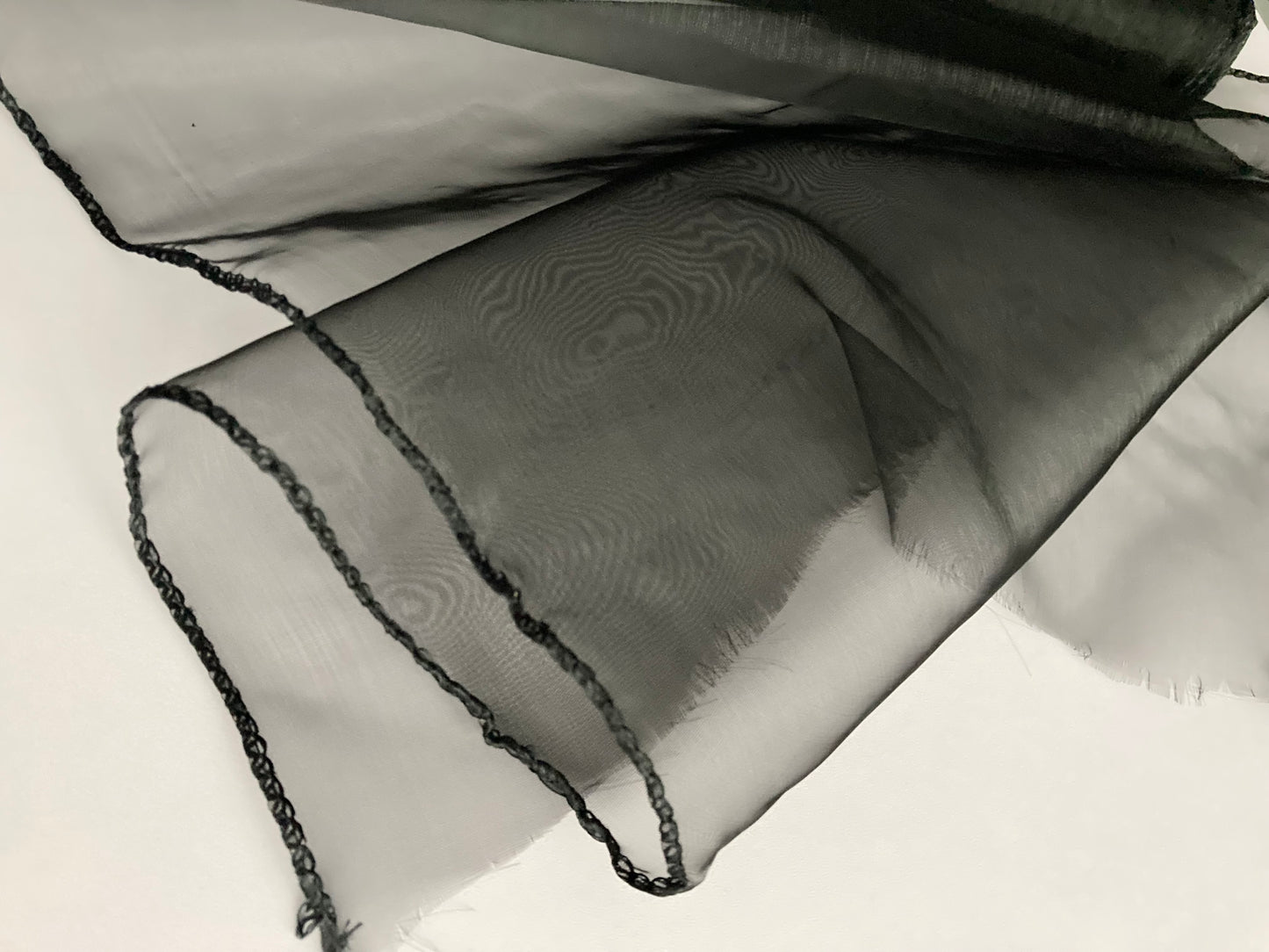 10yrd Black Organza Roll