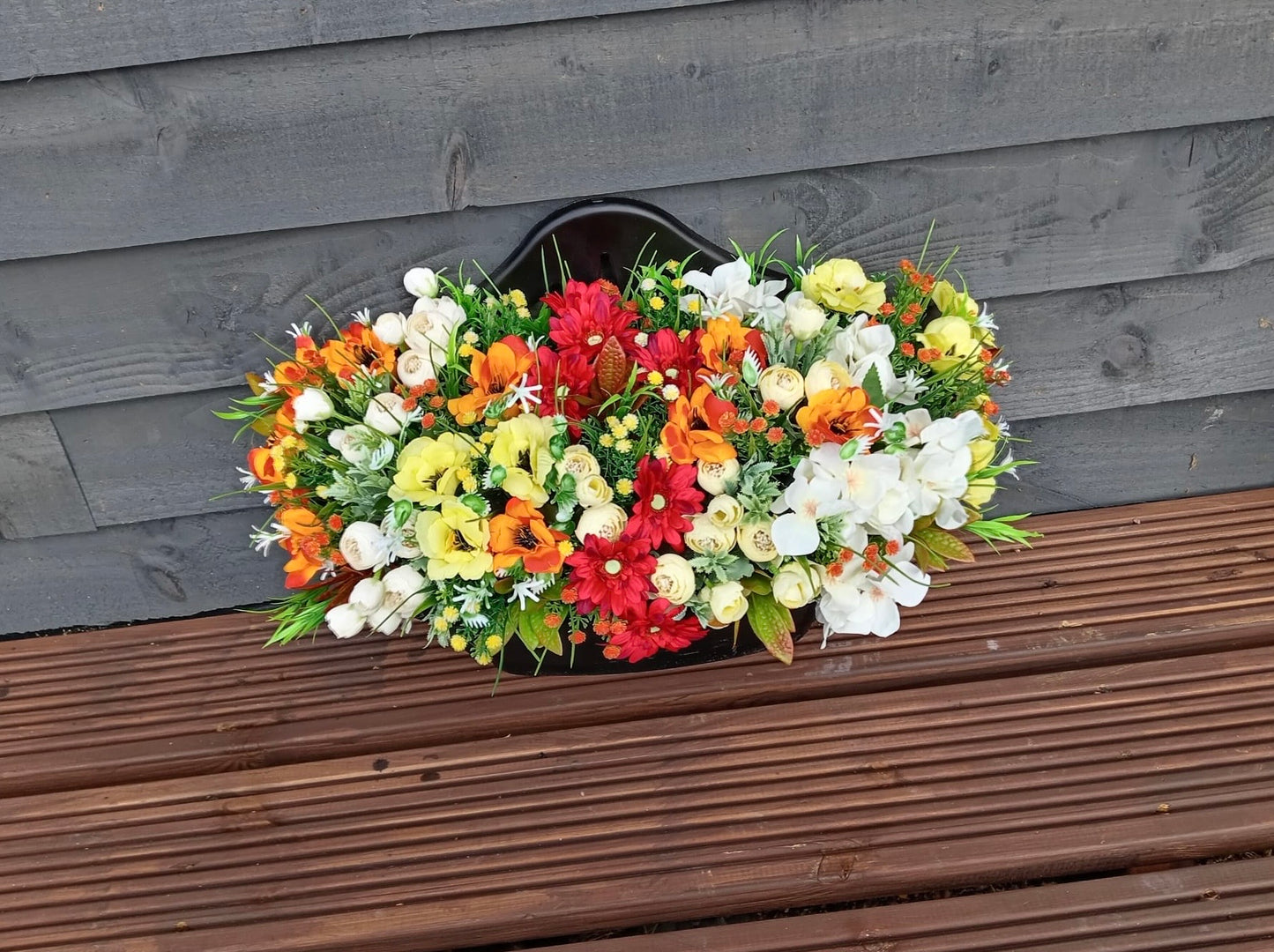 Autumn Floral Planter