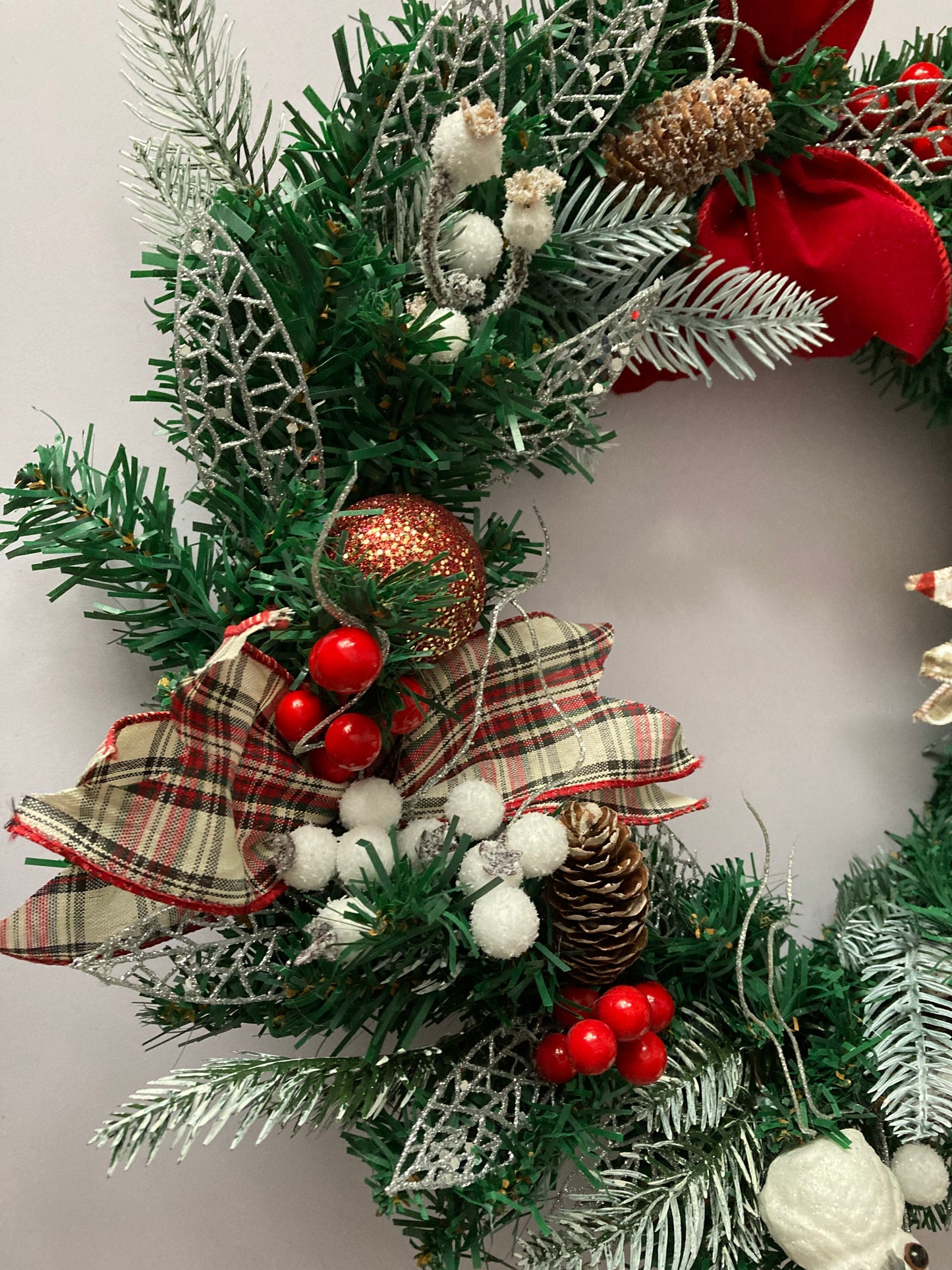 45cm Festive Wreath