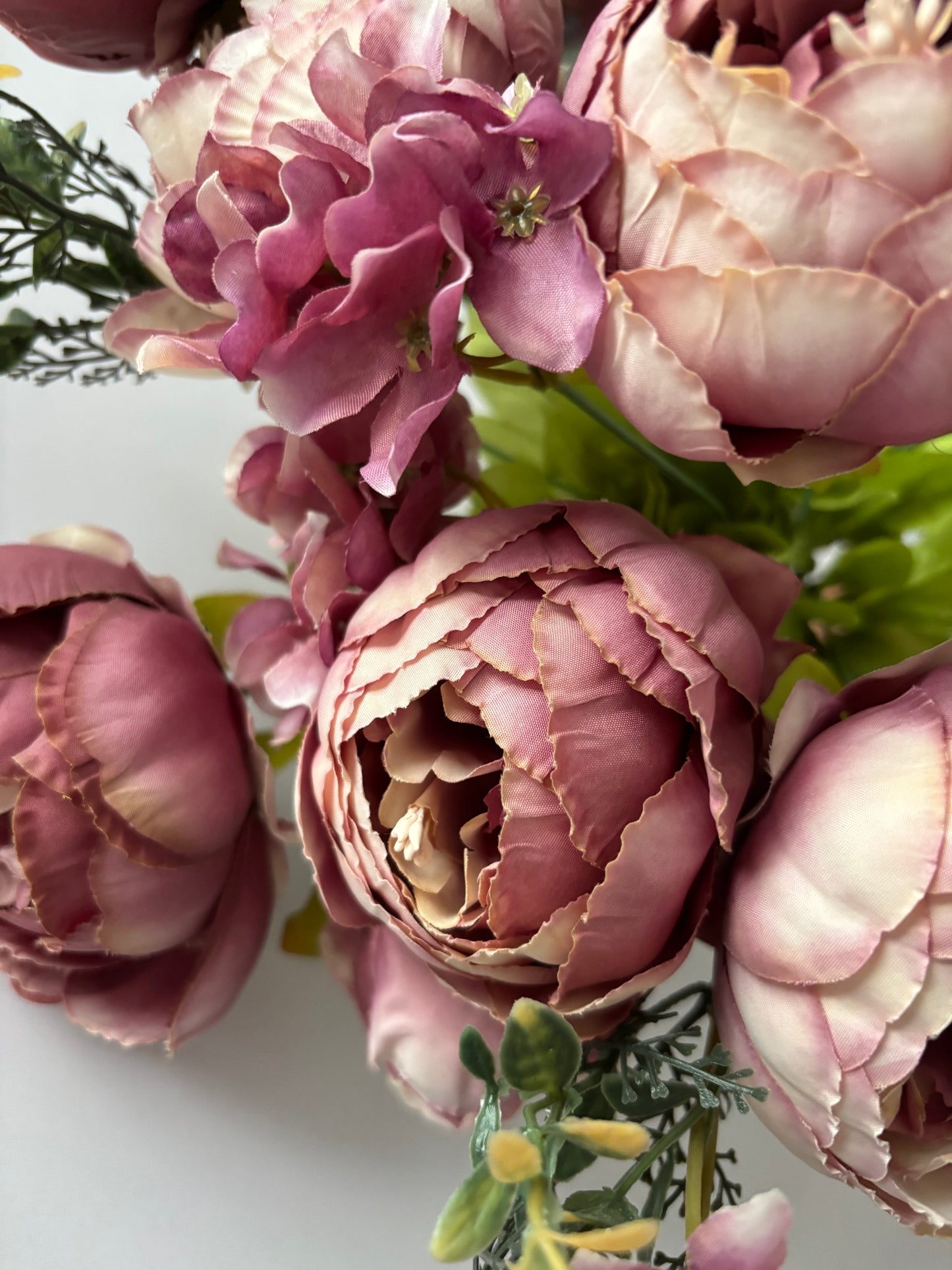 Large Purple Peony & Hydrangea Bunch
