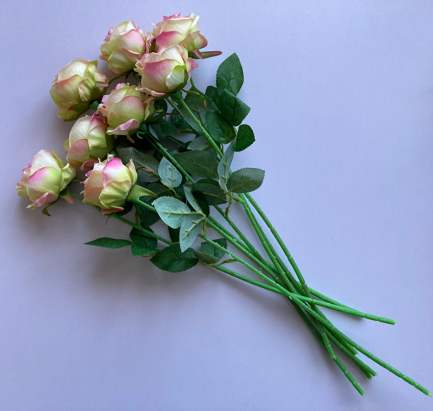 Pink & Green Small Rose
