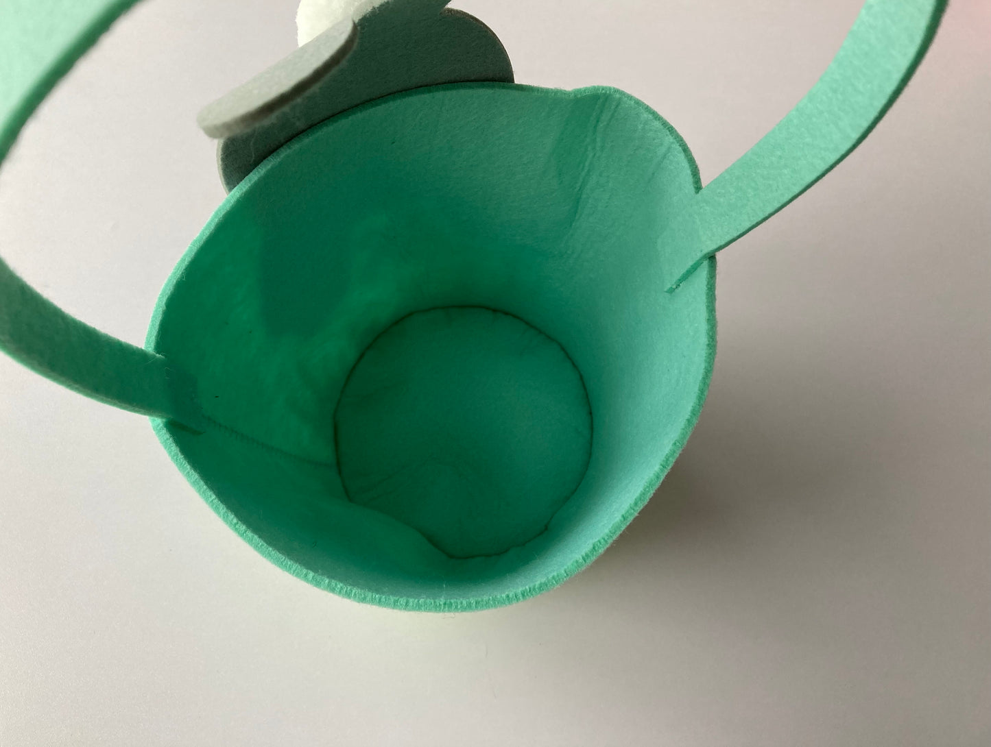 Green Easter Bunny Basket