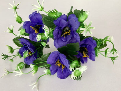 5 Purple Anemone Bunch