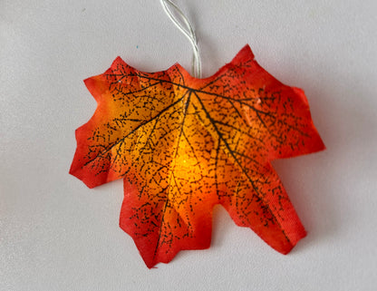 Maple Leaf Light Garland